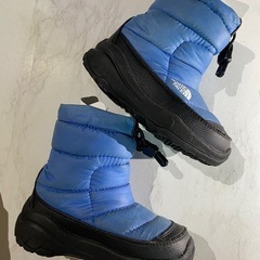 ザノースフェイス スノーブーツ 青 サイズ15の画像
