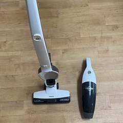 YAMAZENコードレススティック型ハンディー掃除機の画像