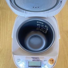 象印　3合炊き用　炊飯器の画像
