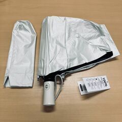 MYLUNE HOME 完全遮光・完全UVカット 晴雨兼用折りたたみ傘（オフホワイト）の画像