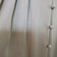LAGUNAMOON ラグナムーン フロントボタンサテンワンピースの画像
