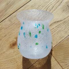 吹きガラス フラワーベース 花瓶 小物入れの画像