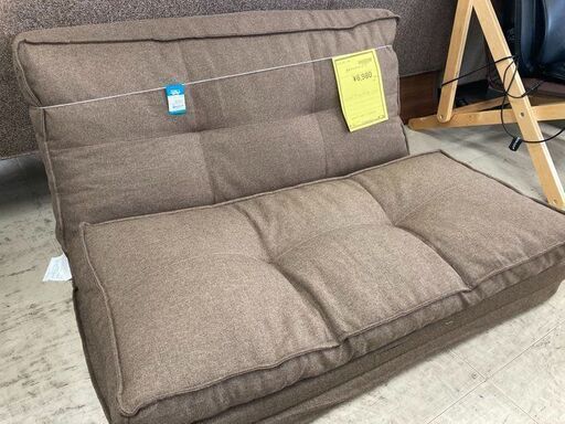 東京23区送料無料　美品ニトリ２Pソファー　洗浄済みで安心 J9422 NITORI ニトリ 二人掛けソファ クリーニング済み【リユースの