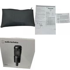 186000 現状品 audio technica オーディオテクニカ PC周辺機器 AT2035  ブラック [250623HM140081]の画像