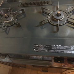 リンナイ　都市ガスコンロ　ラクシエ　KG66VGR 2022年式 右強火の画像