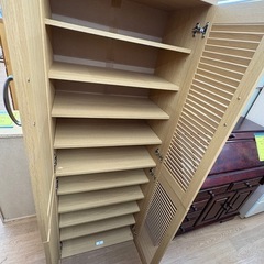 ☆ドリーム荒牧店☆☆ジモティー割引有☆ 組立式シューズラックの画像
