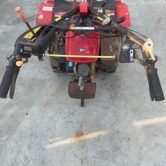 ヤンマーmk85f管理機　畝立て機の画像