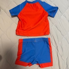 新品！6〜9ヶ月用　水着　スパイダーマンの画像