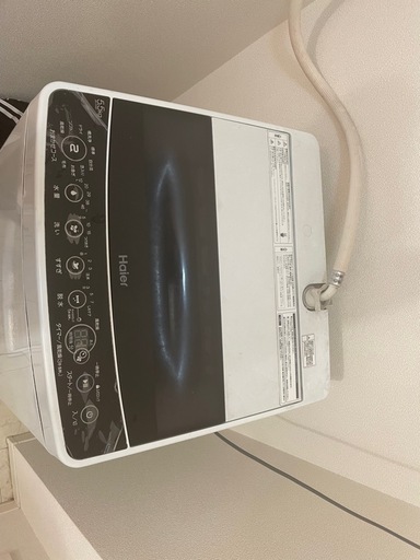 2019年製！ハイアール5.5kg洗濯機・状態良し☆ 5.5kg 全自動洗濯機 ホワイト | ハイアール | JW-U55B-W