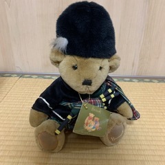Harrods スコットランド風 テディベアの画像