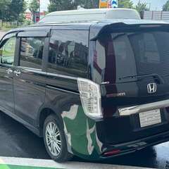 全国提携ローン！！全国納車始めました！！ステップワゴン！2.0スパーダZクールスピリット！特別価格コミコミ47万円！　4WD　両側PWスライドドア　ETC　3列シート　ナビ！の画像