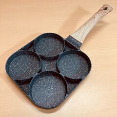 ４つ穴円形仕切り付きフライパン（IH対応）の画像