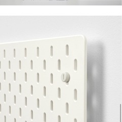 IKEA SKÅDIS ペグボード ホワイトの画像