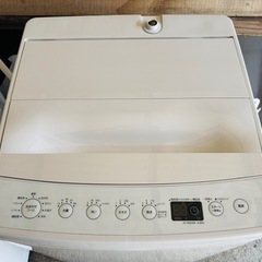TAG labl AT-WM45B 全自動洗濯機　2019年製 4.5kg の画像