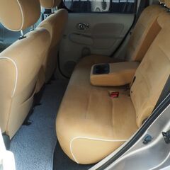 ローン＋カード可　日産　キューブ　禁煙車◎　ガラスルーフ　ナビ　フルセグ　Bluetooth　キーレス自動格納機能付き　動画ありの画像