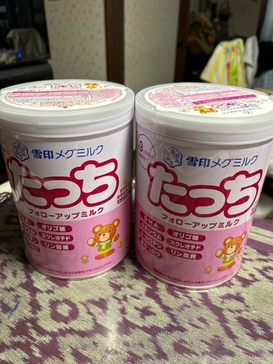 未開封フォローアップミルクたっち雪印2缶 (kyjrn) 蛍池のベビー