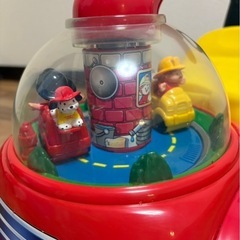 お取引き決まりました。メッセージありがとうございました。フィッシャープライス　手押し車の画像