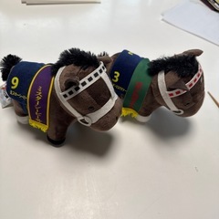 馬　競馬🐎4セット　　ゲーセン🏗️　ぬいぐるみの画像