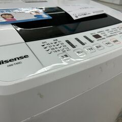 ★リユースのサカイ高崎店★TJ12400 Hisense 洗濯機 4.5kg 18年製 動作確認／クリーニング済みの画像