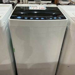 1〜2人暮らしの方💏✨ 1点物❗️Haier 5,5㎏ 2020年製 JW-C55FK 白・黒 洗濯機の画像