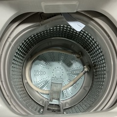 1〜2人暮らしの方💏✨ 1点物❗️Haier 5,5㎏ 2020年製 JW-C55FK 白・黒 洗濯機の画像