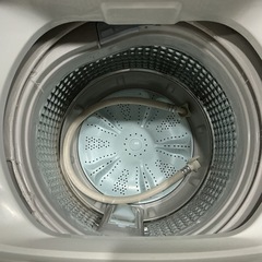 1〜2人暮らしの方💏✨ 1点物❗️Haier 5,5㎏ 2020年製 JW-C55FK 白・黒 洗濯機の画像