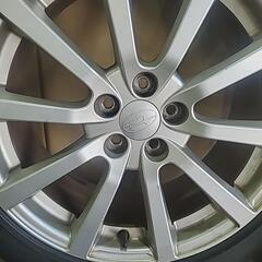 スバル純正アルミホイール＋215/50R17タイヤセット☆ブリヂストンレグノの画像