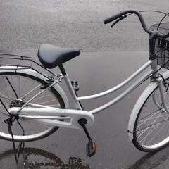 26インチ 🚲 中古 自転車 8,980円 🔑鍵新品 💡ライト付 新規防犯登録料コミ 883の画像