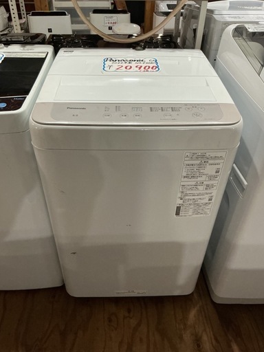 ☆福岡発☆Panasonic 全自動洗濯機 NA-F60B15 2022年製☆美品☆
