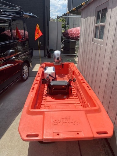 シンコーボート　ボートエースに似た2馬力船