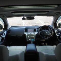 ローン＋カード可　日産　ムラーノ　最終モデル　禁煙車　モードビアンコ　ナビ　フルセグ　スマートキー２個　動画ありの画像
