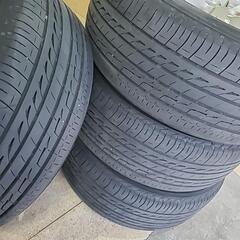 スバル純正アルミホイール＋215/50R17タイヤセット☆ブリヂストンレグノの画像
