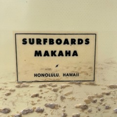 Hawaiiで作られたツインフィンの画像