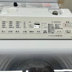 ★リユースのサカイ高崎店★TJ12403 Panasonic 洗濯機 7kg 19年製 動作確認／クリーニング済みの画像