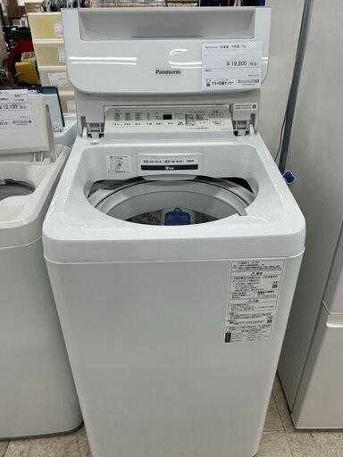 ☆リユースのサカイ高崎店☆TJ12403 Panasonic 洗濯機 7kg 19年製 動作