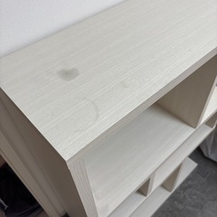 0円でお譲りします ニトリ収納棚 の画像