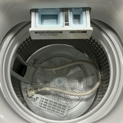 ファミリー向け🧑‍🧑‍🧒💕 高年式❗️7㎏ Haier 2023年製 JW-U70EA 白 洗濯機の画像