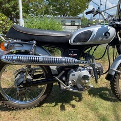 美旧車☆低走行☆benly CL50後期型☆調子良エンジン快調ベンリィ50s黄色no登録の画像