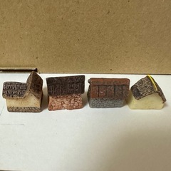ミニチュアハウス フィギュア ガーデニング インテリアにの画像