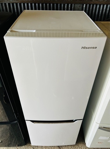 美品2021年製Hisense 2ドア冷凍冷蔵庫 HR-D15C 150L (Risty