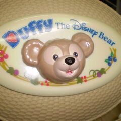 ダッフィー　ポップコーンバスケット　蓋破損　ジャンク品の画像