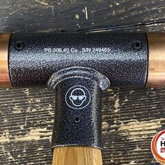 【引き取り限定】【中古品】SWISS TOOLS スイスツール PB306.40 Cu  銅ハンマ 無反動銅製ソフトヘッドハンマー ヘッド径:40mmの画像