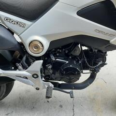 低走行　グロム125 jc61の画像