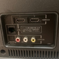 【お取引中】32型テレビ（台付き）の画像