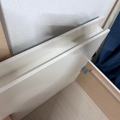 スノコベッド セミダブルサイズ コンセント・引き出し収納付きの画像
