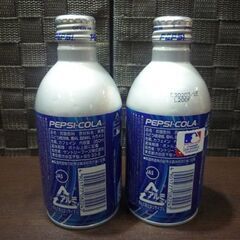 未開封 PEPSI イチロー缶 2本セット 350ml ペプシコーラ イチローキャンペーン コレクション オブジェ 札幌市東区 新道東店の画像