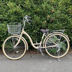 【美品！】 点検/整備済 内装3段 小柄な方向け ママチャリ 軽快車 自転車の画像