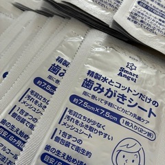 【未使用
】歯磨きシートの画像