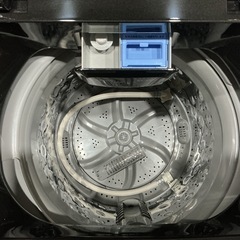 大人気色🖤高年式🌈オシャレ🌹IRISOHYAMAアイリスオーヤマ6㎏2023年製IAW-T605BL黒ブラック洗濯機の画像