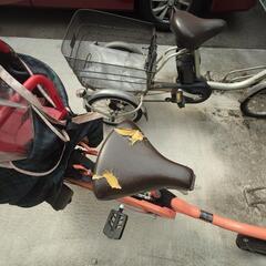 子乗せ電動自転車の画像